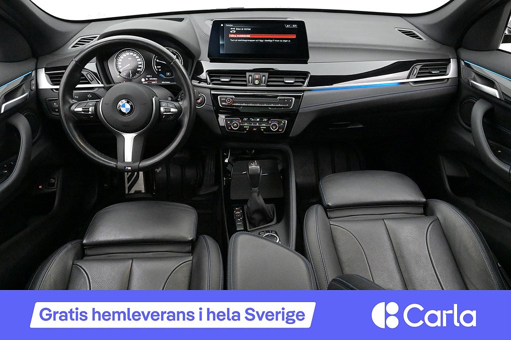 BMW X1 xDrive25e M-Sport Pano HUD Kamera Drag Läder