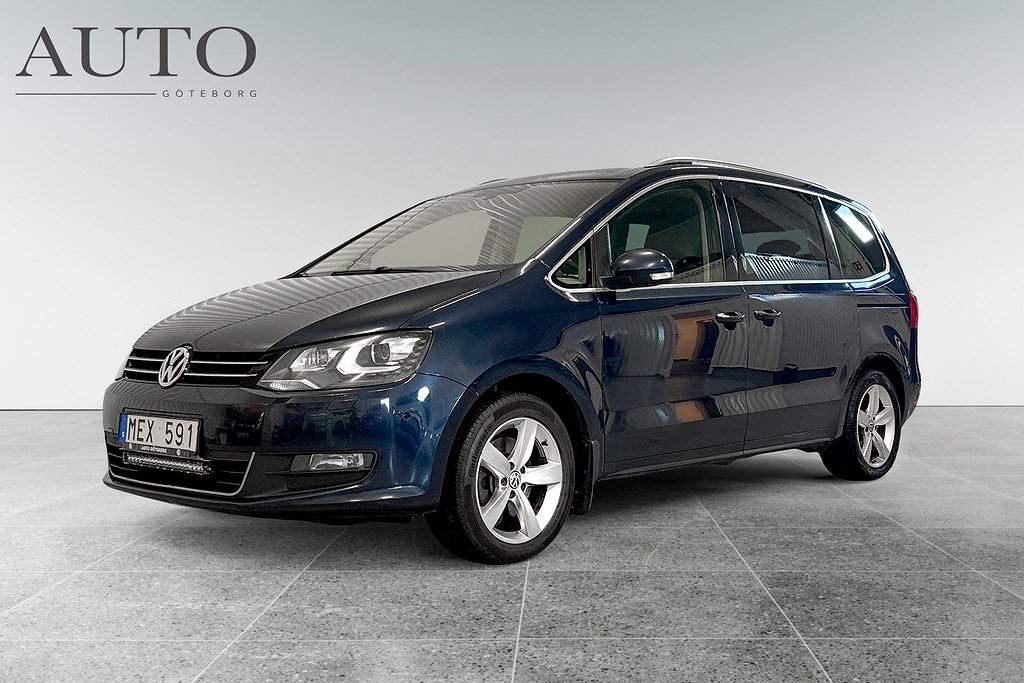 Volkswagen Sharan 2.0 TDI BMT 4Motion Värmare Dragkrok Pano 