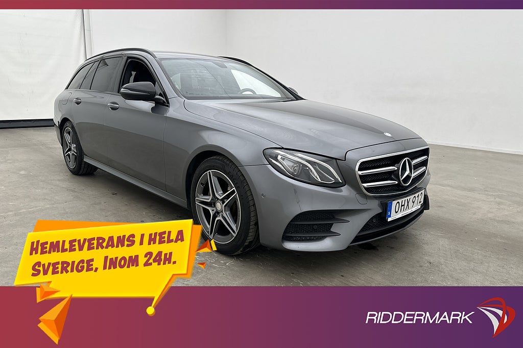 Mercedes-Benz E 220 T d AMG Kamera Navi Ambient Dragkrok
