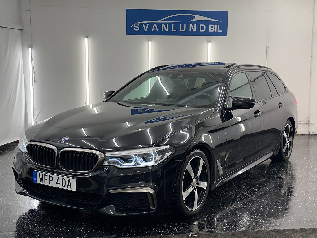 BMW M550 50d xDrive Touring / Dragkrok / Pano / HK / HUD / 