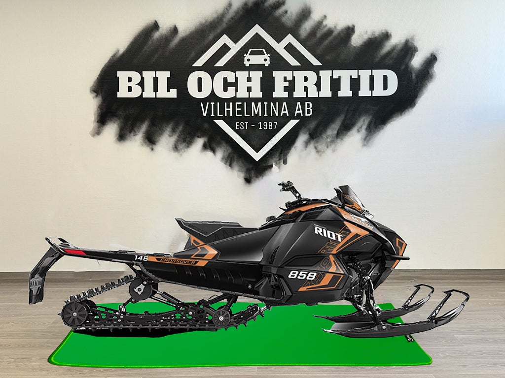 Arctic Cat Riot 858 Sno Pro 146" 5års garanti