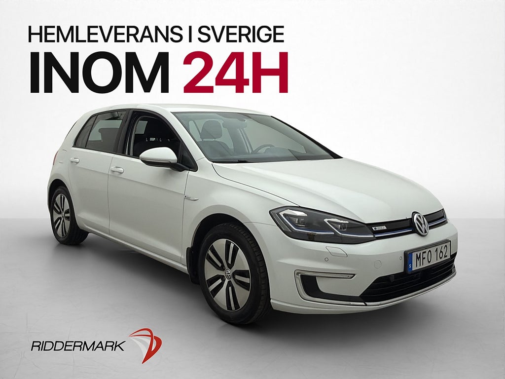 Volkswagen E-Golf 136hk Kamera Navigation CarPlay