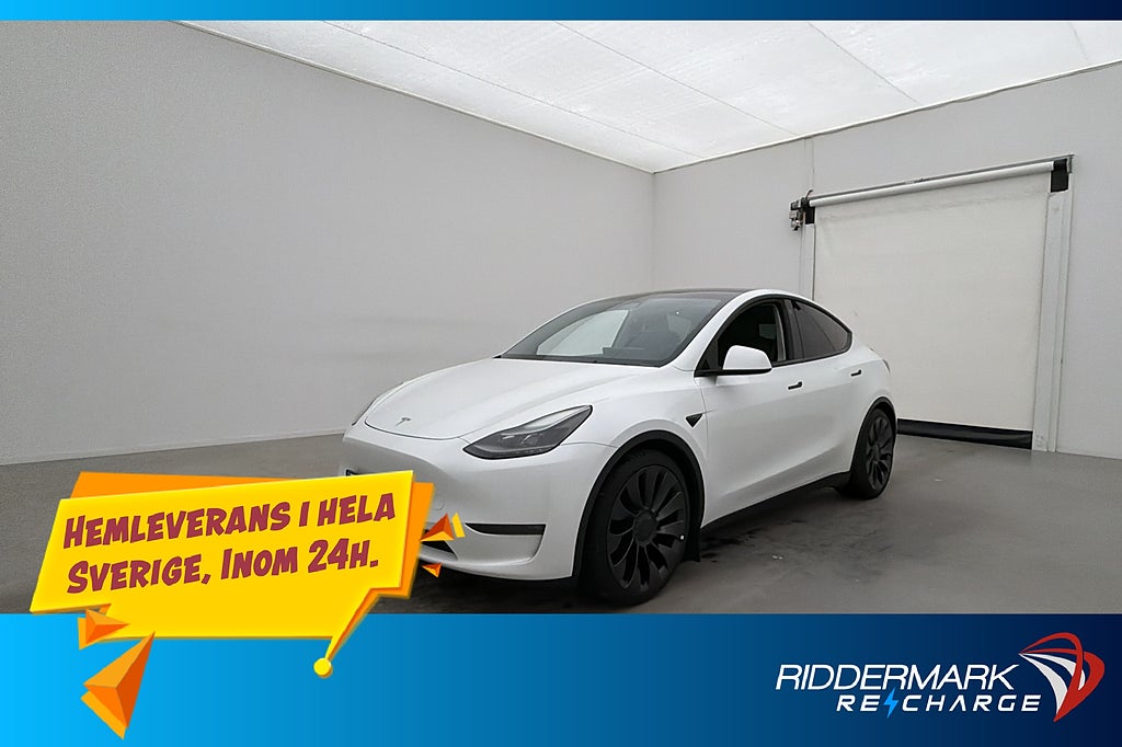 Tesla Model Y Performance AWD Dragkrok Autopilot MOMS