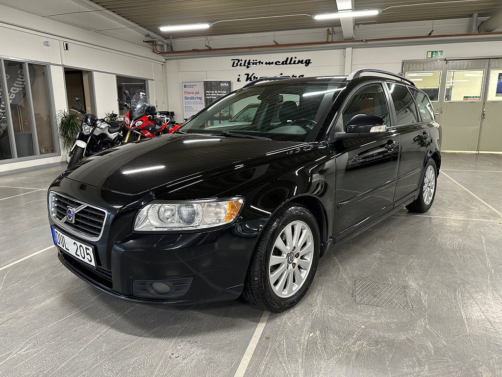 Volvo V50 2.0 D Summum Helskinn Nyservad Elstol