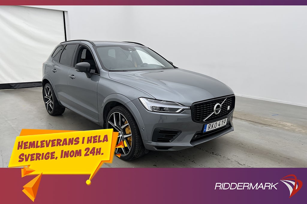 Volvo XC60 Polestar T8 AWD 421hk R-Design Pano B&W HUD 360°