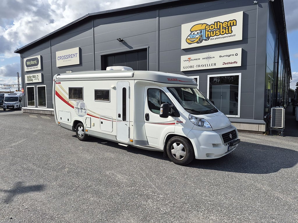 Kabe Travelmaster 750 T 2xAC, dragkrok, 158 hk, kamkedja, långbäddar,