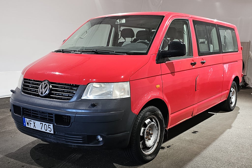 Volkswagen Shuttle 9 Sits Motorvärmare Drag. P-SENSOR T30 2.5 TDI Euro 3
