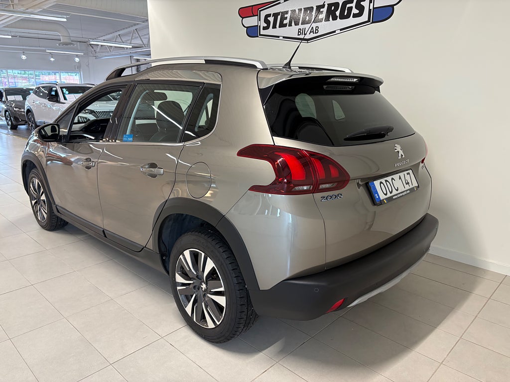 Peugeot 2008 1.2 PT 110 EAT Allure,Glastak  Euro 6 SoV Hjul thumbnail