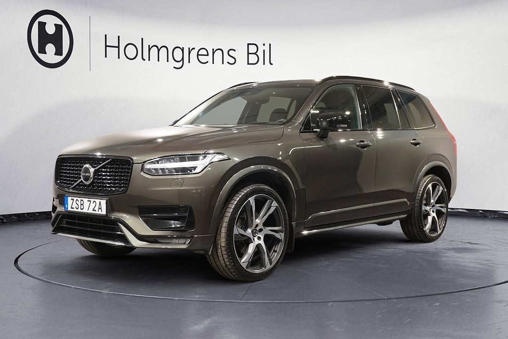 Volvo XC90 B5 AWD R-Design 7-Sits Panorama B W Drag | Ränta 2,99%