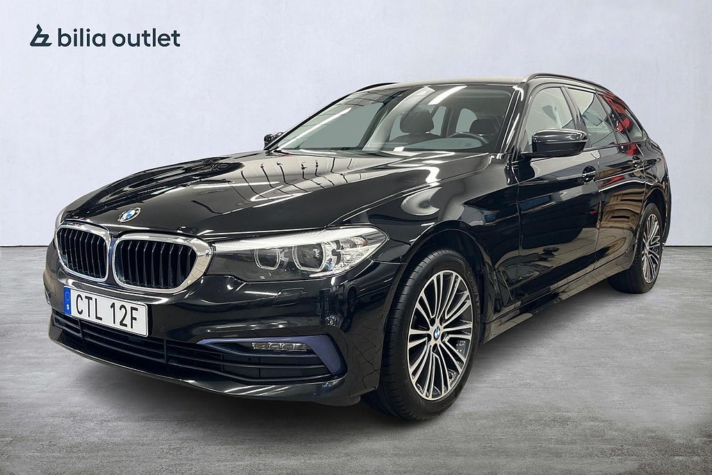 BMW 520d Touring Sport line 190kh Backkamera Värmare Navi