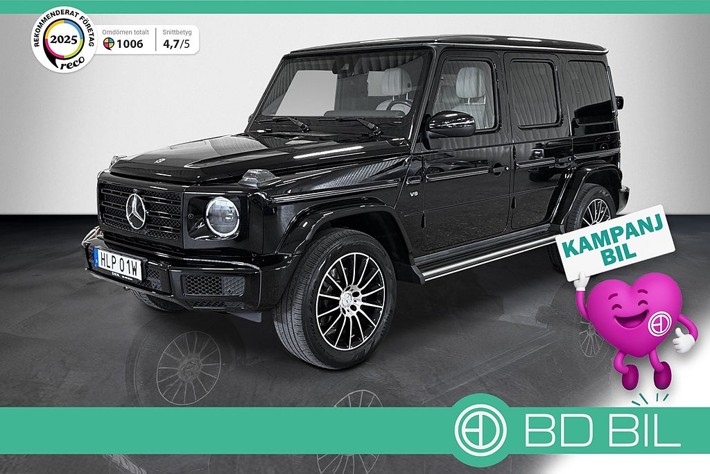 Mercedes-Benz G 500 AMG / TAKLUCKA / BURMESTER / 3,95% RÄNTA