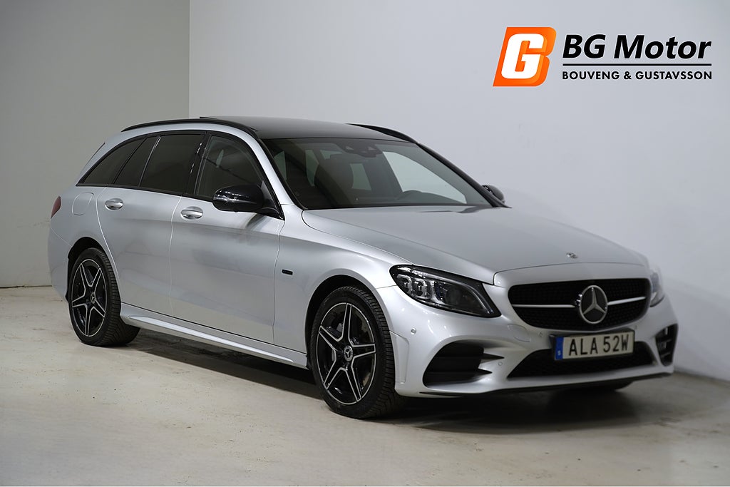 Mercedes-Benz C 300 de 306HK Aut AMG Night Pano/Burmester/Värmare/360