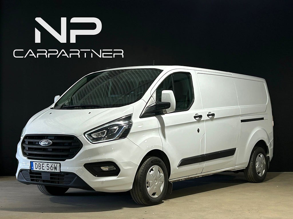Ford transit Custom 2xDörrar / L2 LÅNG/ MOMS /Backkamera/P-värmare