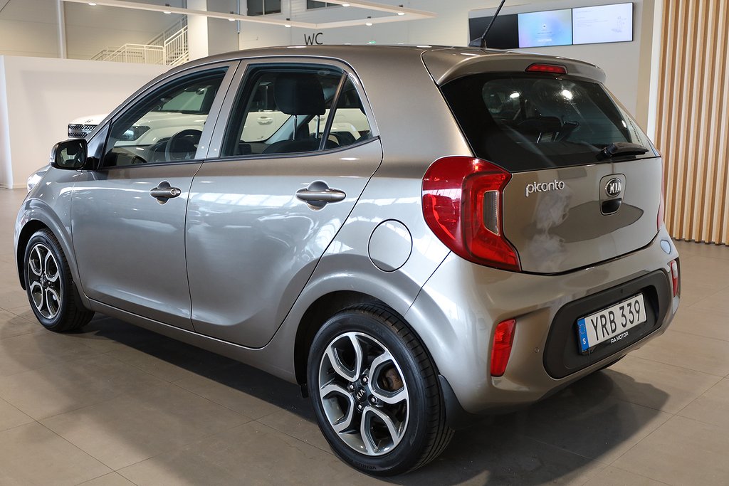 Kia Picanto 1,0 MPI 67HK Advance PDC Blåtand 2018