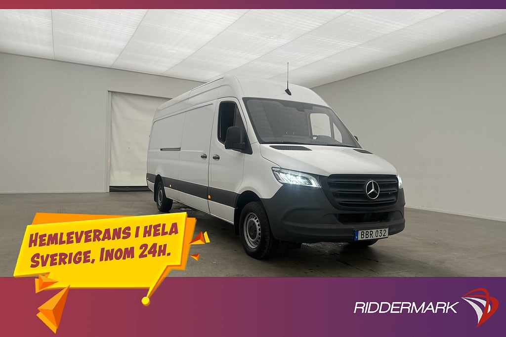Mercedes-Benz Sprinter L3H2 315 Värm Drag LED B-Kamera Moms
