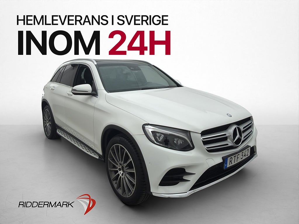 Mercedes-Benz GLC 220d 4MATIC AMG Pano Burm Kamera Navi Drag