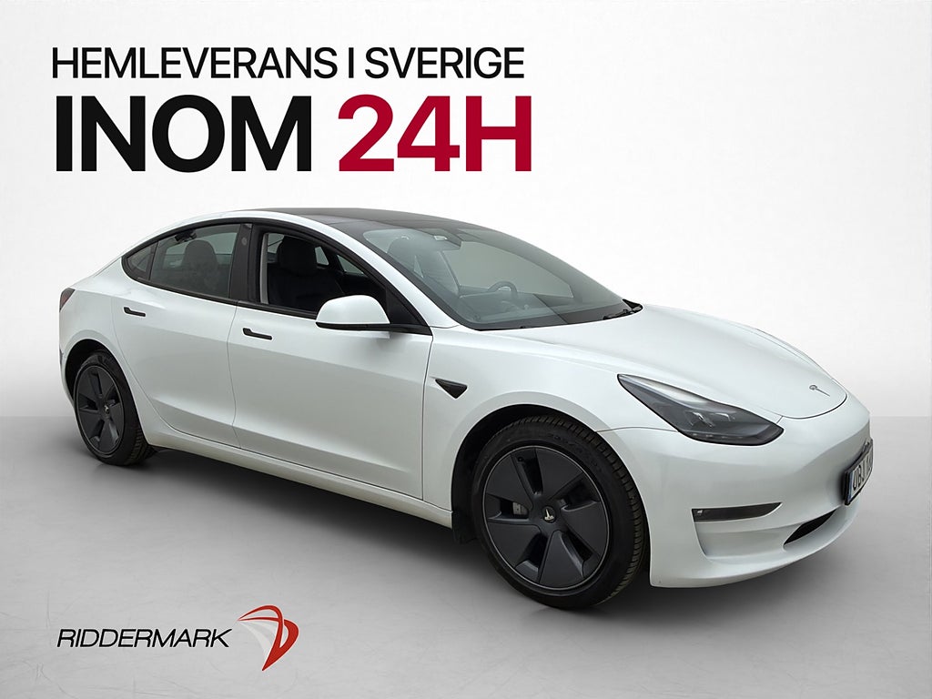 Tesla Model 3 Long Range AWD En-Brukare Autopilot MOMS