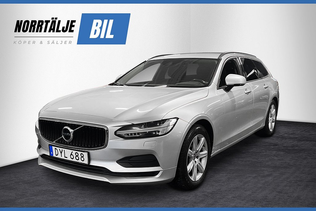 Volvo V90 D3 150 HK AWD AUT KINETIC NAVI DRAG D-VÄRM VOC 17"