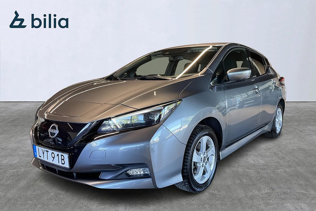 Nissan Leaf 59 kWh N-Connecta/V-Hjul/Rattvärme/3,95%