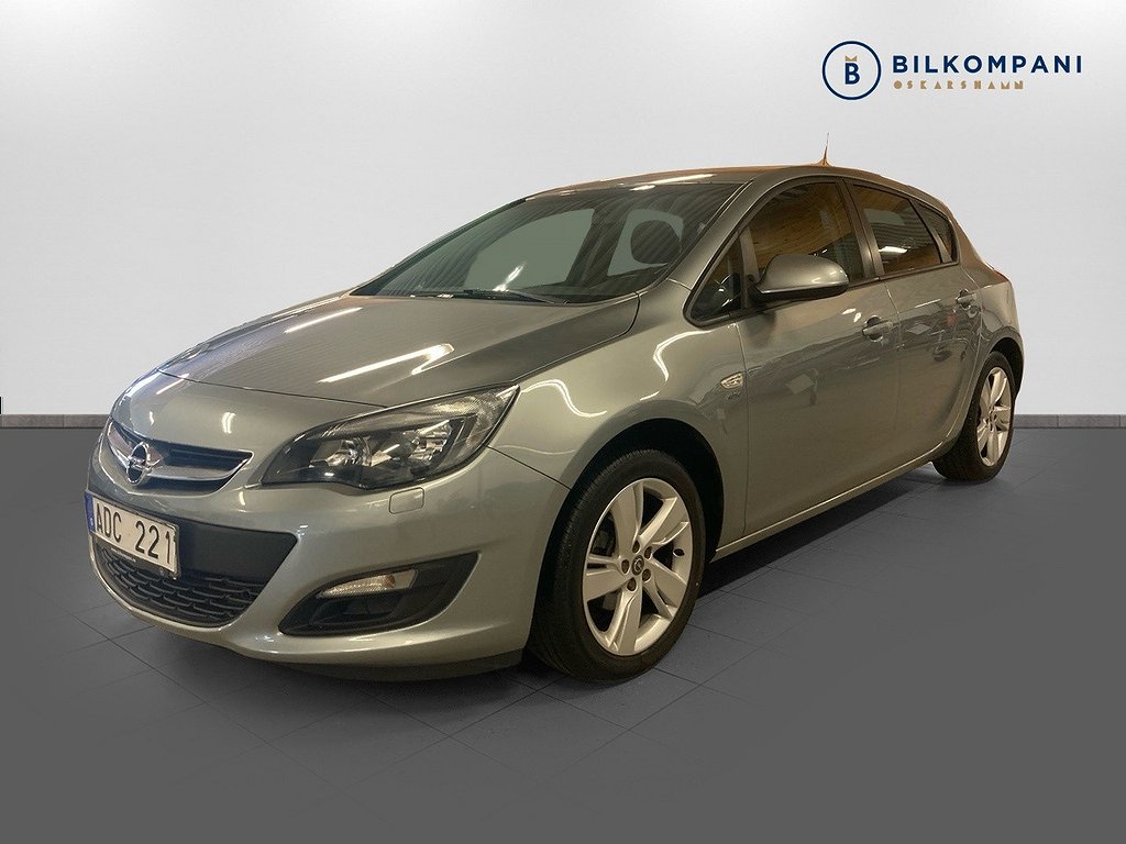 Opel Astra 1.6 Active 115hk Avtagbar Dragkrok Rattvärme AC 