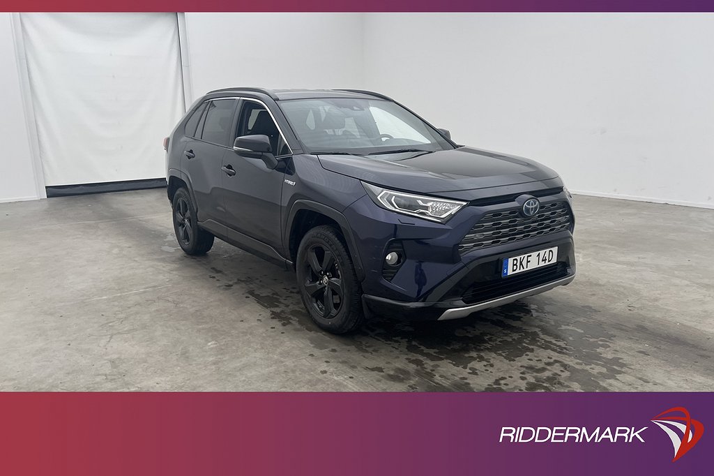 Toyota RAV4 Hybrid AWD 222hk Style JBL Kamera Rattvärme