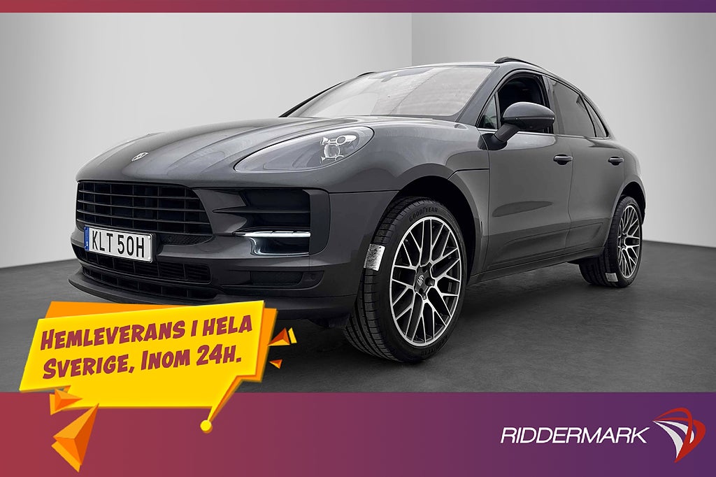Porsche Macan PDK 245hk Pano P-Värm BOSE Drag Kamera CarPlay