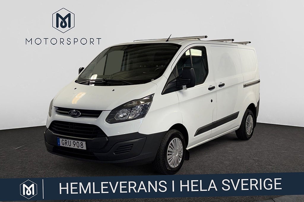 Ford transit Custom 270 2.2 DRAG Värmare Dubbla skjutdörrar inkl skå