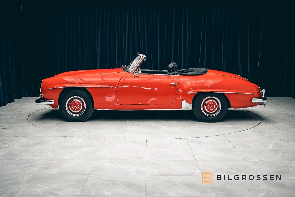 Mercedes-Benz 190 SL Roadster / Svensksåld /