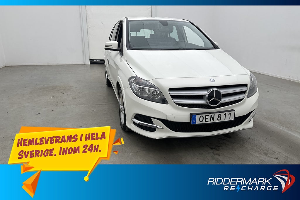 Mercedes-Benz B 250 e 88hk Style Värmare Bluetooth Låg-Skatt