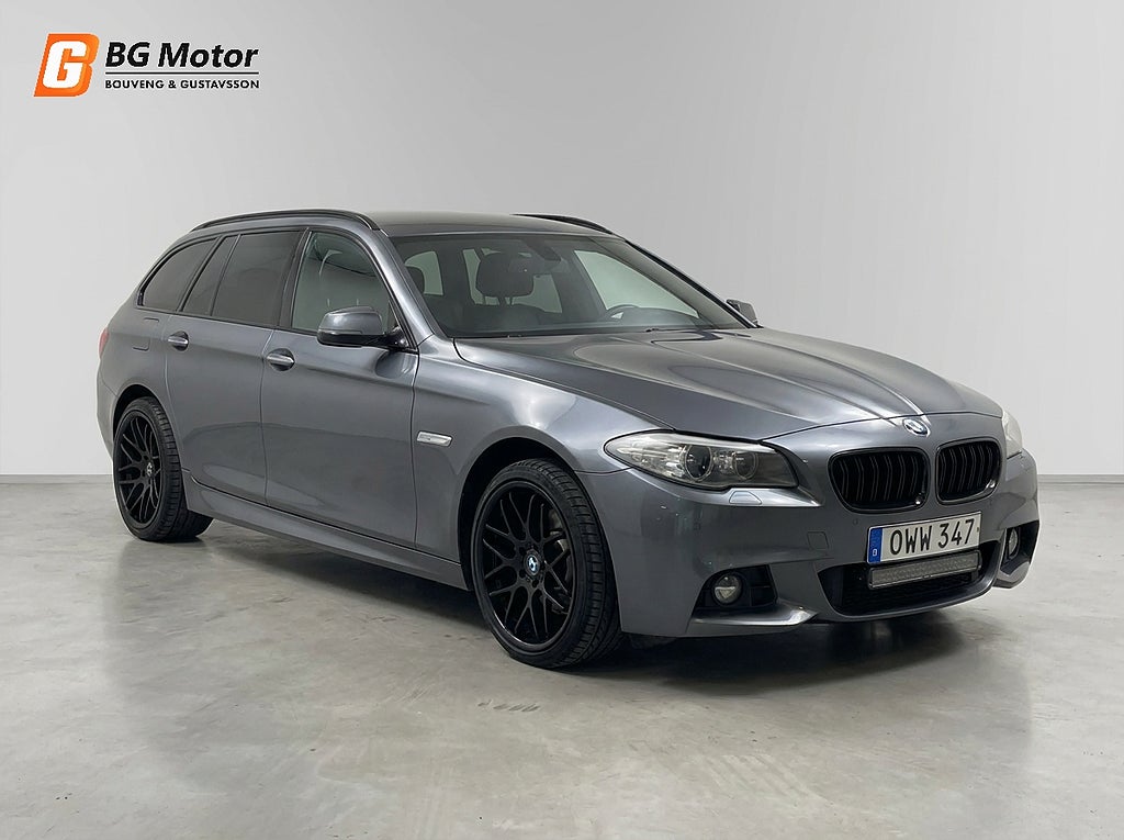 BMW 520d xDrive Touring AWD Aut  M Sport  H&K-Högtal/Skinn/PDC