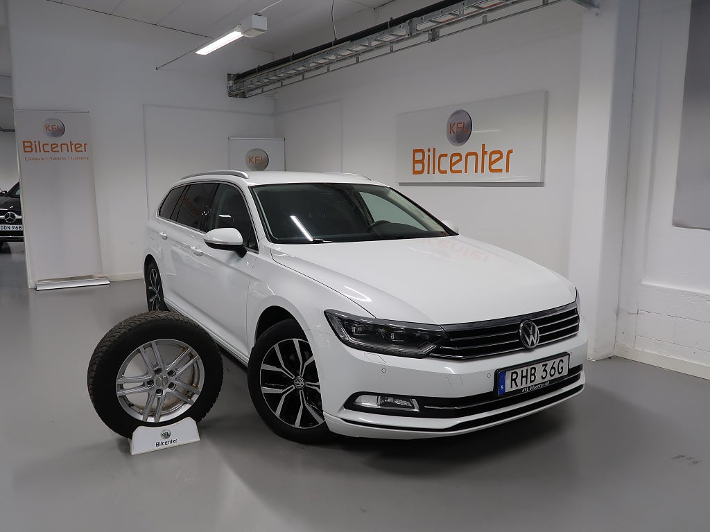 Volkswagen Passat 2.0 TDI V-Däck ingår Drag-Navi-Kamera-Värmare-CarPlay-R