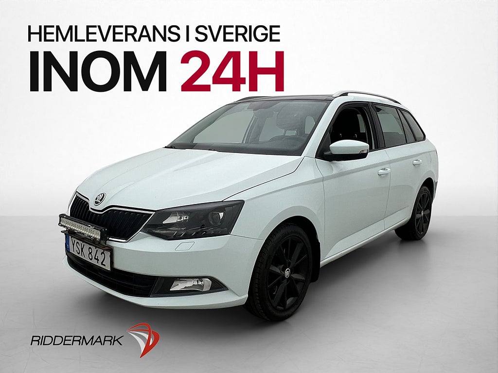 Skoda Fabia Kombi 1.0 TSI 110hk Style Pano Bluetooth Drag