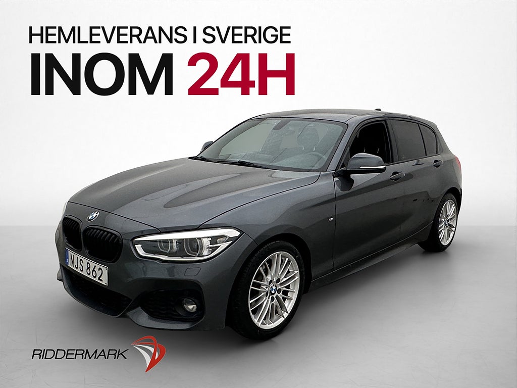 BMW 118I M Sport 136hk Skinn Sensorer Farthållare Bluetooth
