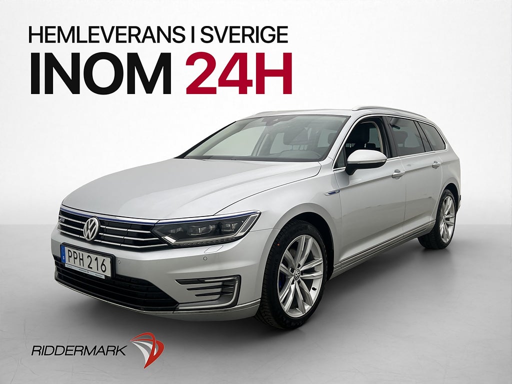 Volkswagen Passat GTE 1.4 TSI 218hk Värm Cockpit Drag Kamera