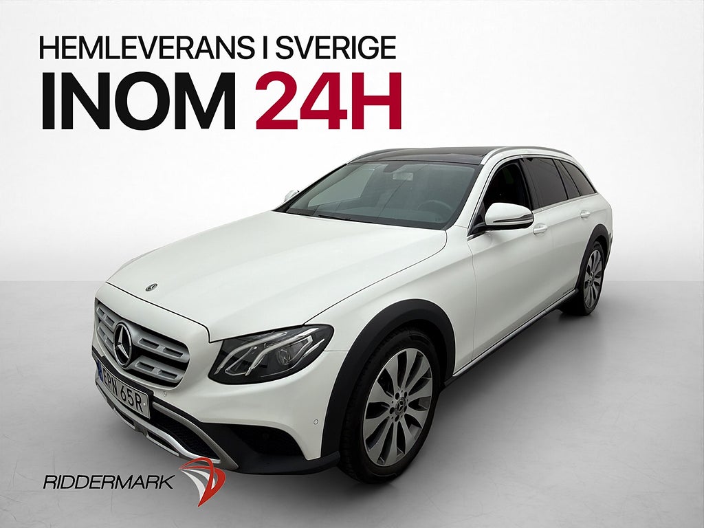 Mercedes-Benz E220d 4M All-Terrain Värmare Burm Kamera Wide