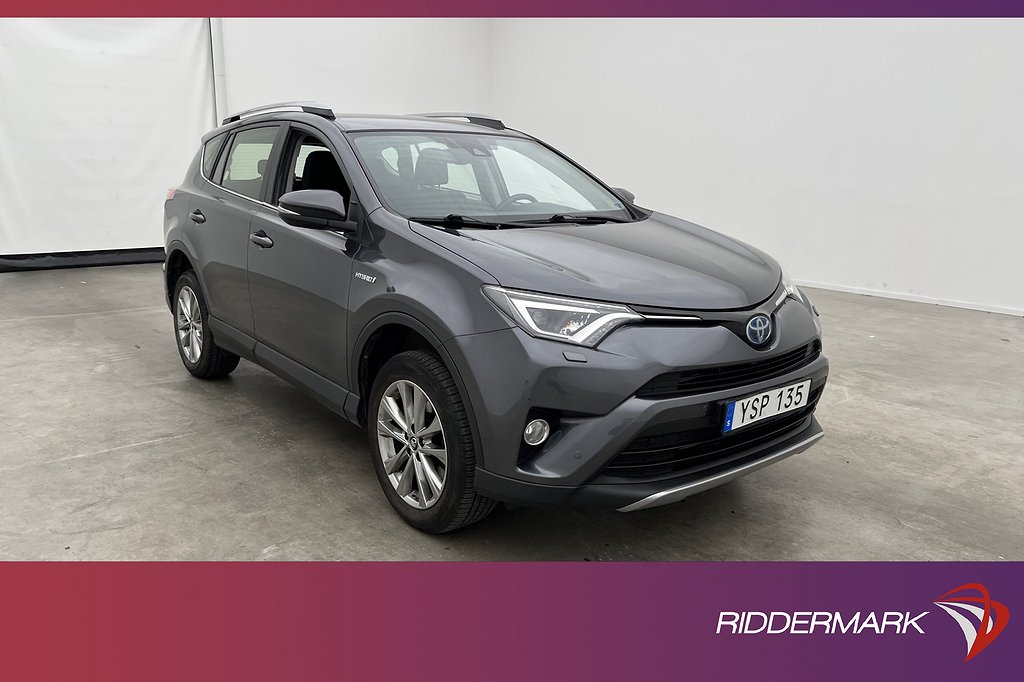 Toyota RAV4 Hybrid 197hk Active Kamera Rattvärme Adpt-fart