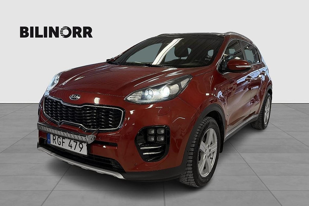 Kia Sportage GT-Line 2,0 AWD Aut/Drag/Mok/Ledramp/Elstol