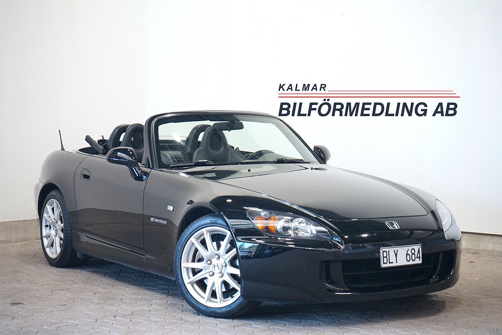 Honda S2000 2.2 VTEC Manuell Cab 241hk