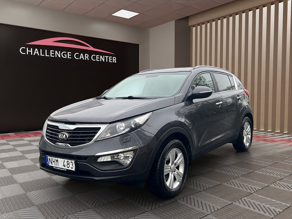 Kia Sportage 1.7 CRDi EX Euro 5 Dragkruk 6 Växl LM S+V däck