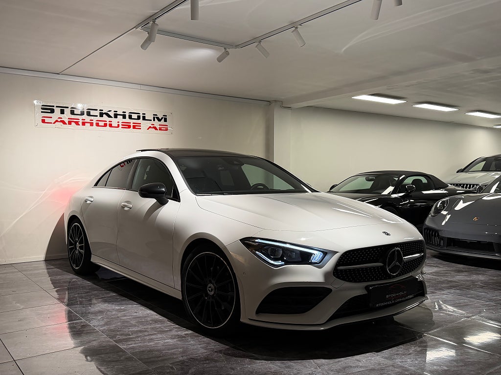 Mercedes-Benz CLA 180 AMG/BELYSNING/PANORAMATAK/BAKKAMERA