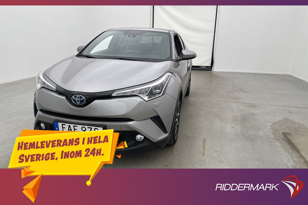 Toyota C-HR Hybrid 122hk X-Edition Kamera Rattvärme Adp-Fart