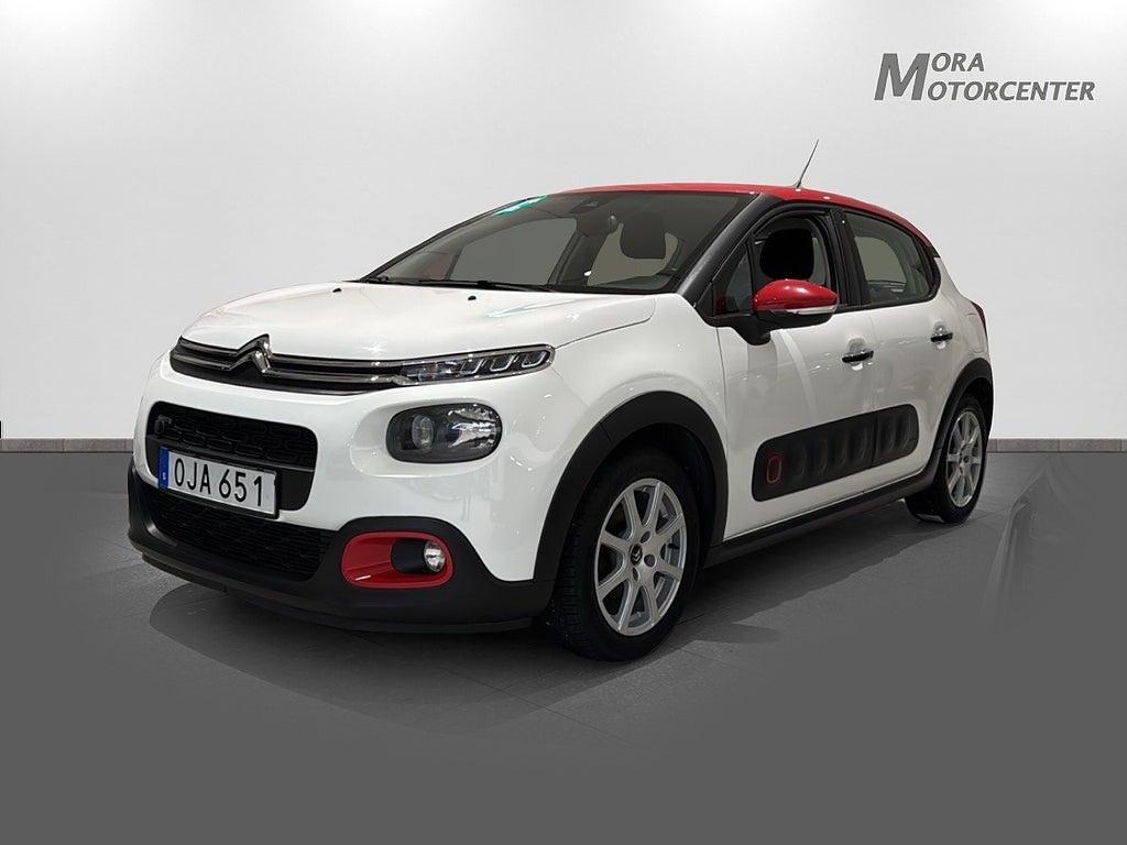 Citroën C3 1.2 PureTech Motorvärm, vinterhjul kamrem bytt