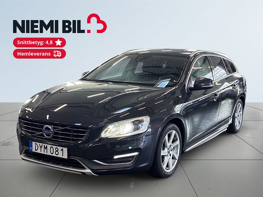 Volvo V60 D4 AWD Summum Business Edition S&V/Drag/Dvärm/Skinn/BT