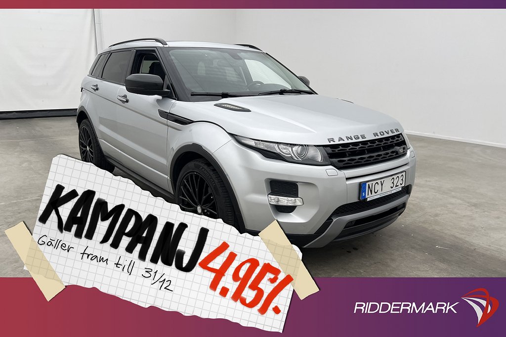 Land Rover Range Rover Evoque SD4 AWD Dynamic P 4,95% Ränta