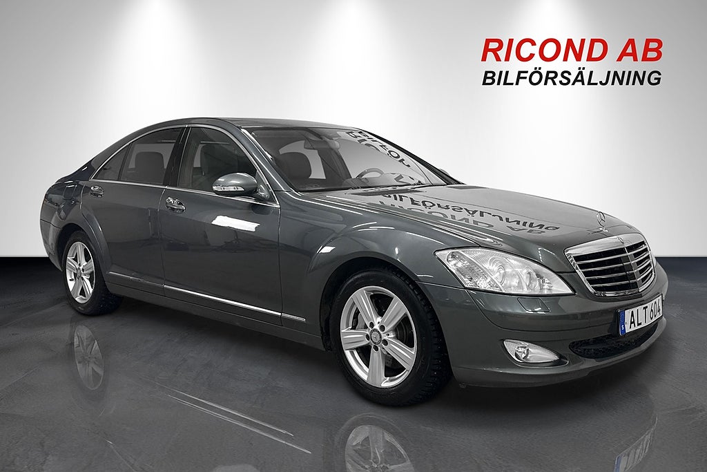 Mercedes-Benz S 350 272 hk Maximalt fullutrustad Stor Mercedes Toppskick