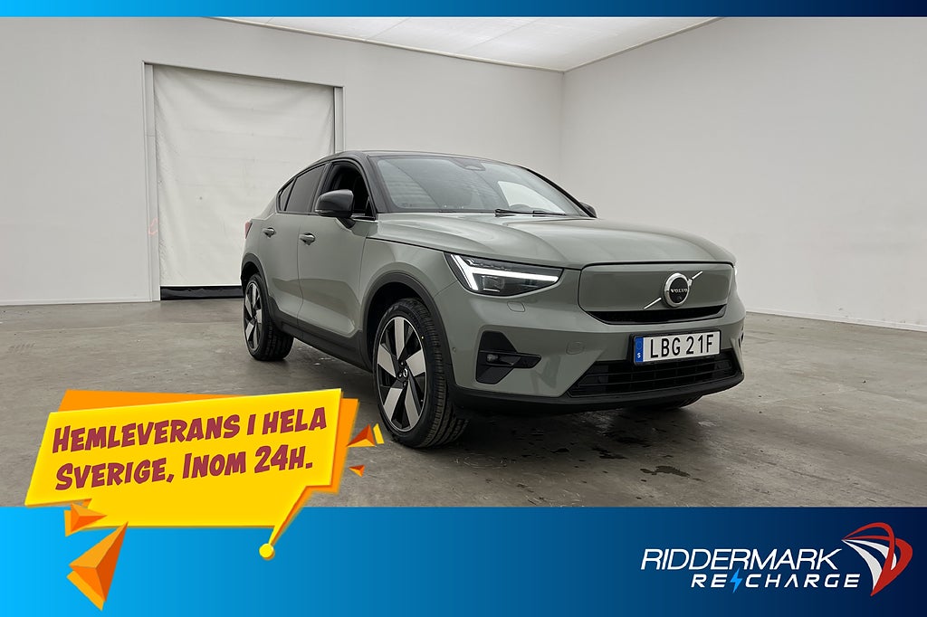 Volvo C40 Recharge Twin motor Värmare Pano H/K Dragkrok 360°