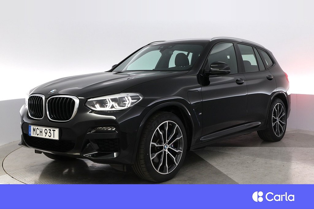 BMW X3 xDrive30e M-sport Läder 360 HUD Elstol Drag V-Hjul