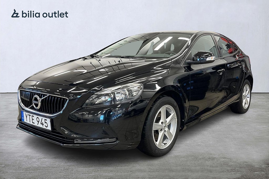 Volvo V40 T3 Kinetic 152hk Värmare Navigation VOC