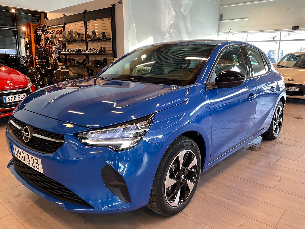 Opel Corsa-e 50 kWh 136hk Rattvärme Kamera Moms