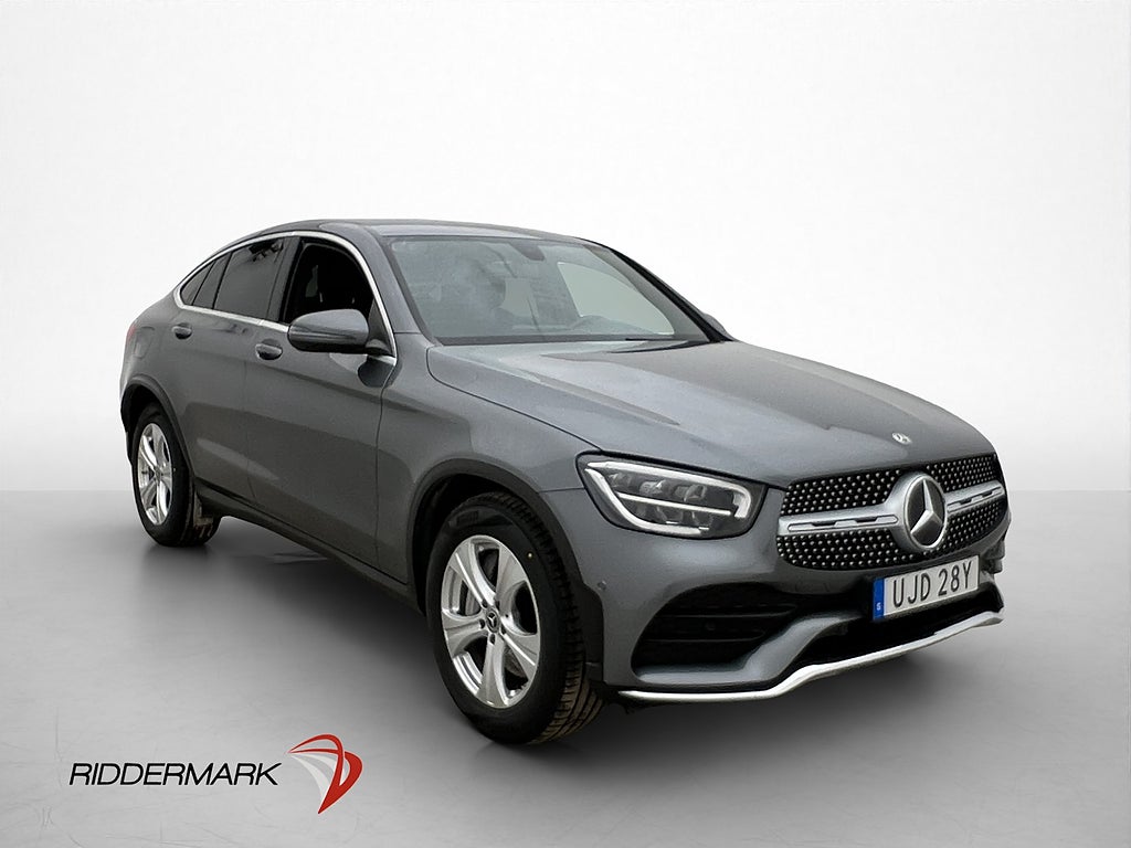 Mercedes-Benz GLC 220 d Coupé 4M AMG Kamera Värm Navi Drag